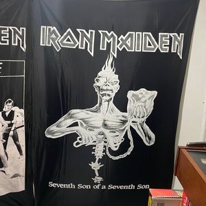 Iron maiden tapestry